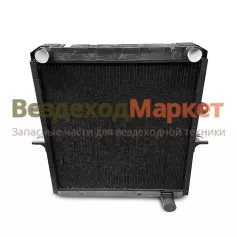 Радиатор водяной 64229-1301010 МАЗ дв.ЯМЗ 238Б,-БЕ2,-Д, медный, 4-х рядный /ШААЗ/