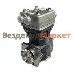 Компрессор 18.3509015-10/К012323№50 дв.ТМЗ,ЯМЗ (1 цилиндровый) жид. охлаж. 380л/мин.Tolvo (Knorr Bre