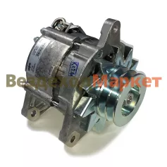 Генератор Г273В1-3701000-03М (28В 80А 2-руч.) МАЗ-500А;5335;6422; КАМАЗ-740; УРАЛ с дв ЯМЗ 238,236 КЗАТЭ