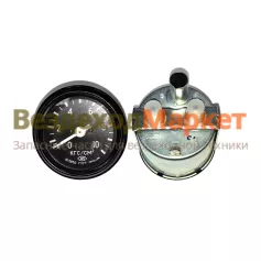 Манометр 1901.3830 2-х стрелочн. 0-10кгс/см (КаМАЗ кроме 4310, УРАЛ,КРАЗ,ПАЗ) Автоприбор