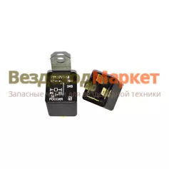 Реле замык. 751.3777-10 24В 20-10А  4-х конт. с кроншт.АВАР