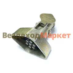 Разъем ПС-325-100/7-и конт. (вилка+розетка) 24В 40А без бренда /КИТАЙ/