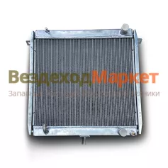 Радиатор водян. алюм. C41R13A-1301010-20 3-х точеч. (ГазонNEXT дв.ЯМЗ 53441 до 2017г NOCOLOK) (ШААЗ)