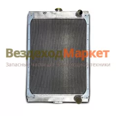 Радиатор водян. алюм. 73945А-1301010 2-х ряд. (УРАЛ 73945 NEXT дв.ЯМЗ 536 /328л/самосвал 6х4) (ШААЗ)