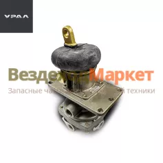 Кран тормозной с рычаг. 8000.35.14.008-30/АИ-3514208-01 двухсекц. БелОМО (АО