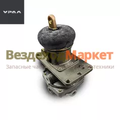 Кран тормозной с рычаг. 8000.35.14.008 двухсекц. БелОМО (АО