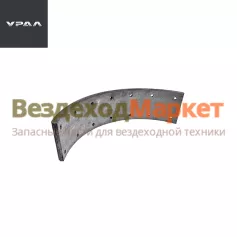 Накладка колодки стоян. тормоз 375-3507020-03 сверлен. (АО