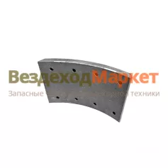 Накладка колодки фрикцион. 55571Х-3501105-01 однопол цил., сверлен. (АО
