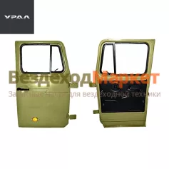 Дверь с армат. и стеклами прав. 4320Ф-6100010-10 замок н/о с 10.2009г (АО АЗ  УРАЛ )