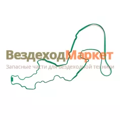 Прокладка клап. крышки 536.1003270 (силикон; АЕМ) /Строймаш/