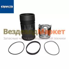 Поршнекомплект 658.1004005-10 (г+п+упл.и порш.кольца) (Е-3, общ ГБЦ) (Автодизель)