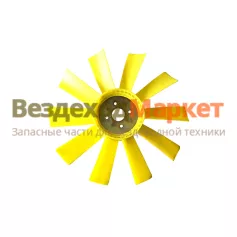 Крыльчатка вентилятора 236/238-1308012-А4/D=560мм; d=50мм; 10 лопаст. пластик /ЯЗТО; ЯДД/