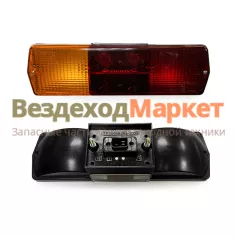 Фонарь зад. лев. ФП130/9802.3716-01(с подсв.) (КАМАЗ) 24В/ ОСВАР