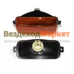 Указатель повор.112.01.11 с лампочкой (МАЗ,КРАЗ,КАМАЗ-ЕВРО,УРАЛ,автобусы) Руденск