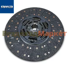 Диск сцепл. ведом. 8.9412/1878004035/832 (ЯМЗ-650, КПП ZF 16S) D=430, d=51,10шл HAMMER (Автодизель)