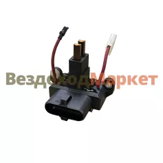 Регулятор напряжения 4552.3702  МАЗ, УРАЛ, Евро 3, 4, колодка 5-ти контактная, 28В. Прамо