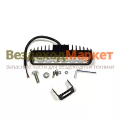 Фара раб. светодиод. ФС 01806F/177 прямоуг. узкая 18Вт/10-60В; рассеян. свет (КЭП)