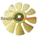 Крыльчатка вентилятора 238БЕ-1308012 /D=660мм; d=65мм; 10 лопастей, пластик