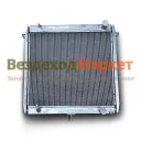 Радиатор водян. алюм. C41R13A-1301010-20 3-х точеч. (ГазонNEXT дв.ЯМЗ 53441 до 2017г NOCOLOK) (ШААЗ)