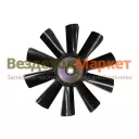 Крыльчатка вентилятора 236БЕ-1308012/D=600мм.d=65мм; пластик (черн) ЯЗТО